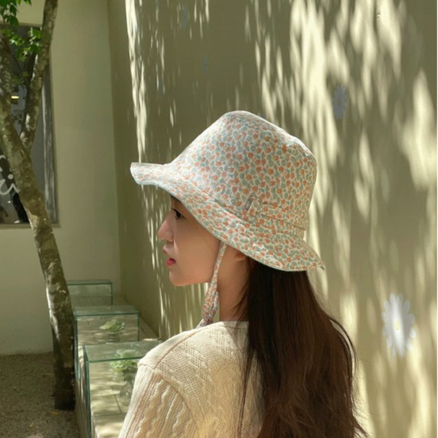 Nón 2 mặt Eloise xanh mint bạc hà