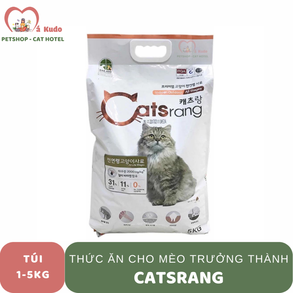 Hạt Catsrang 1kg (túi chiết)