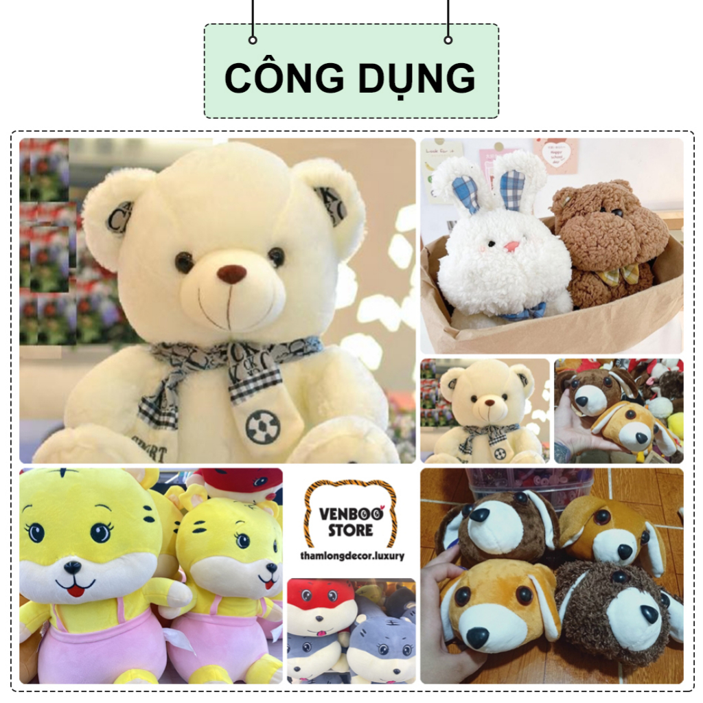 👀  Mũi dán thú bông | Mũi nhựa gấu bông | Mũi thú dán thủ công | Phụ kiện gấu bông giá xưởng