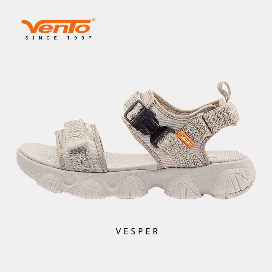 Giày Sandal Nữ Hiệu Vento Chính Hãng VESPER SD09003 Màu Đen Full