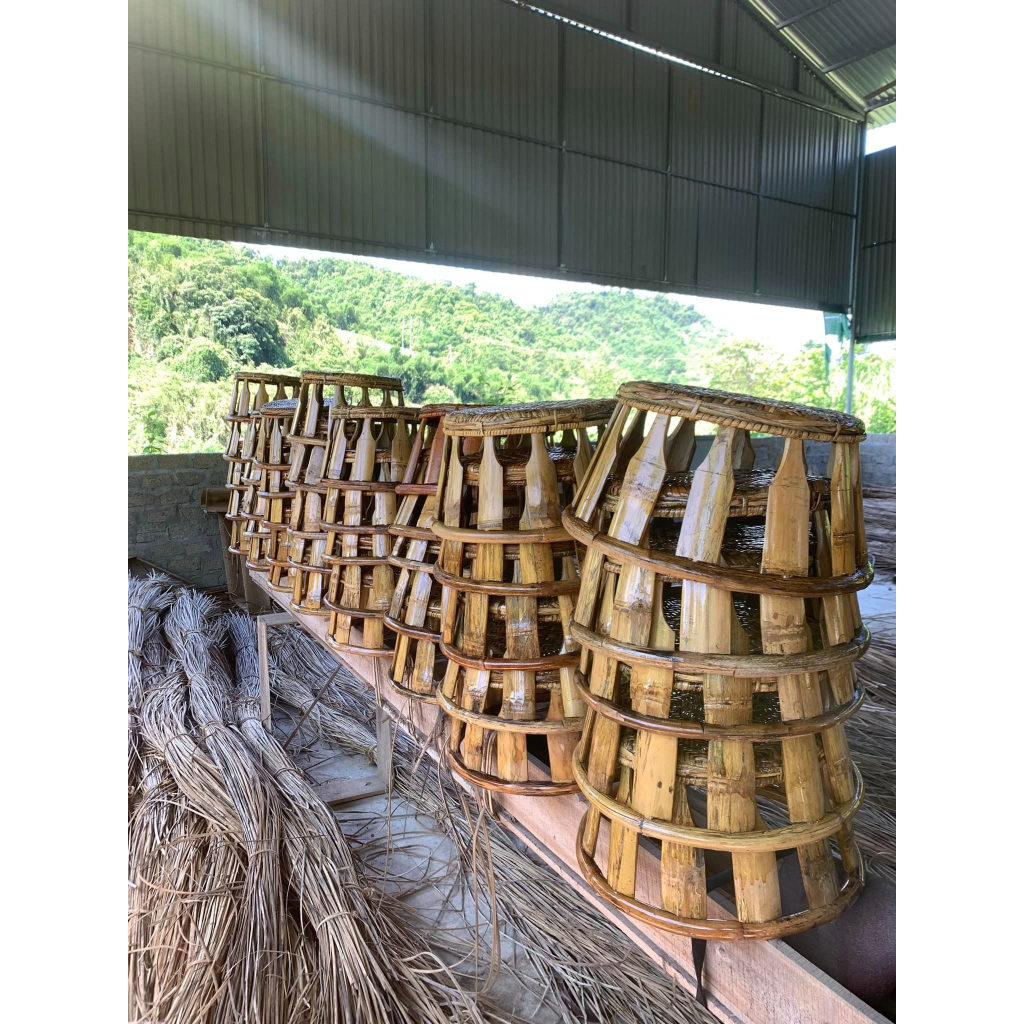 Ghế mây đan dân tộc Thái giá tốt