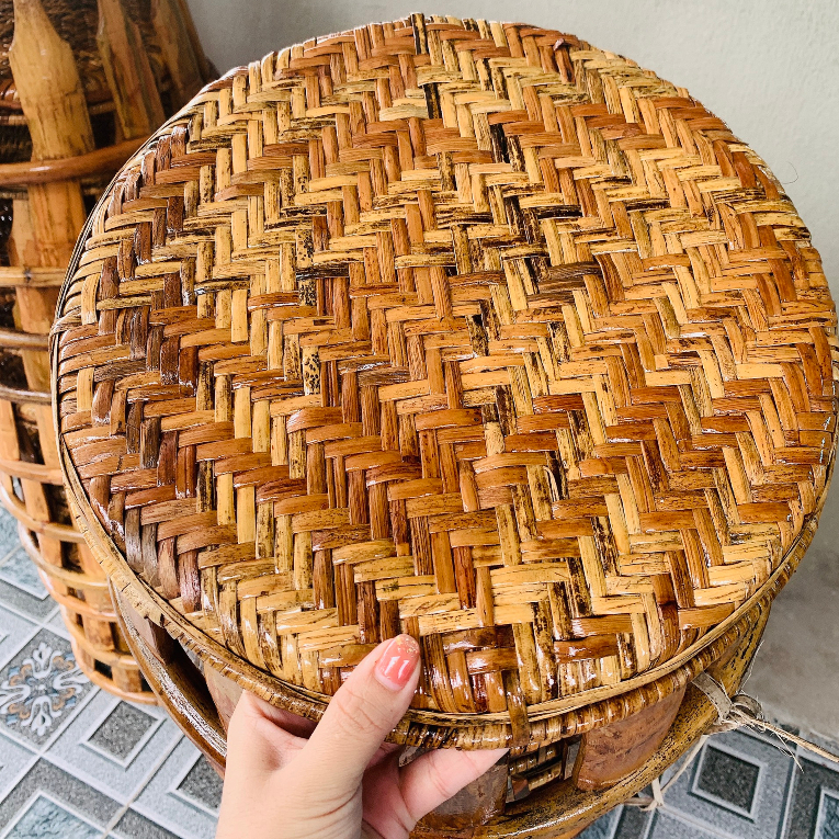 Ghế mây đan dân tộc Thái giá tốt