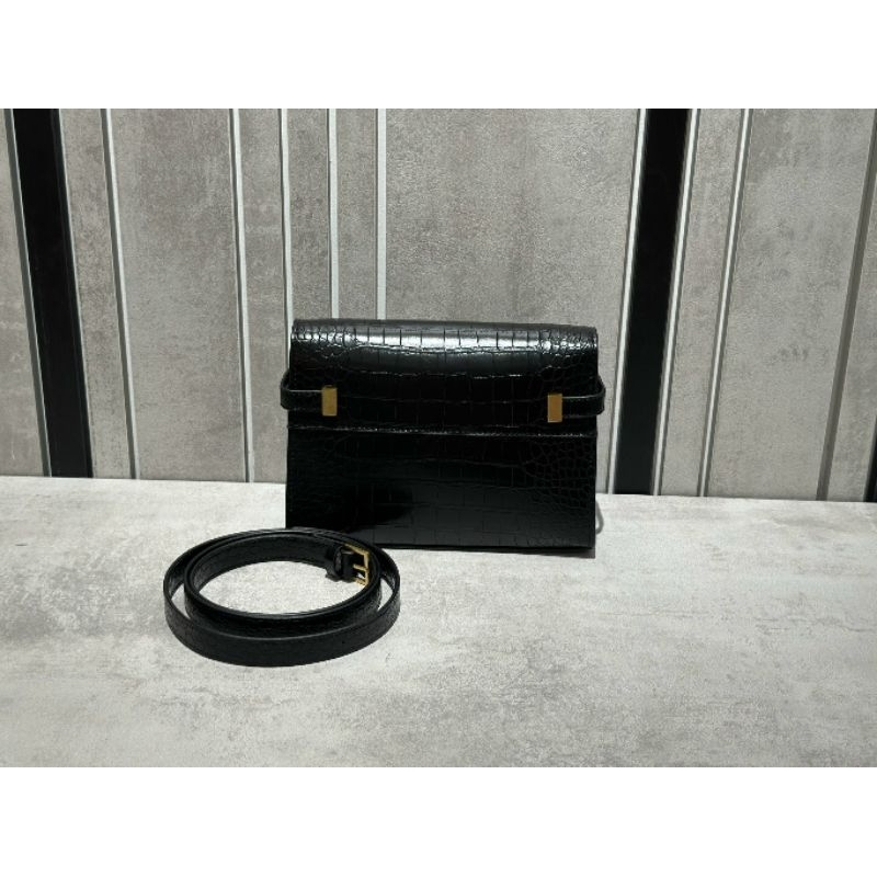 Túi xách dành cho nữ LAURENT vân da rắn cực sắc nwgs