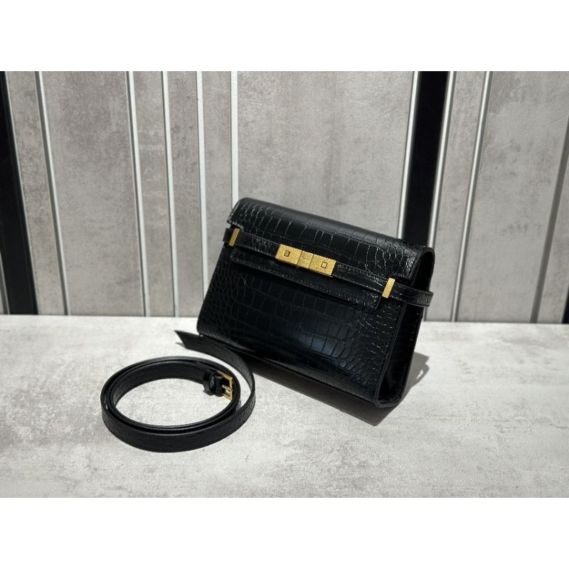 Túi xách dành cho nữ LAURENT vân da rắn cực sắc nwgs