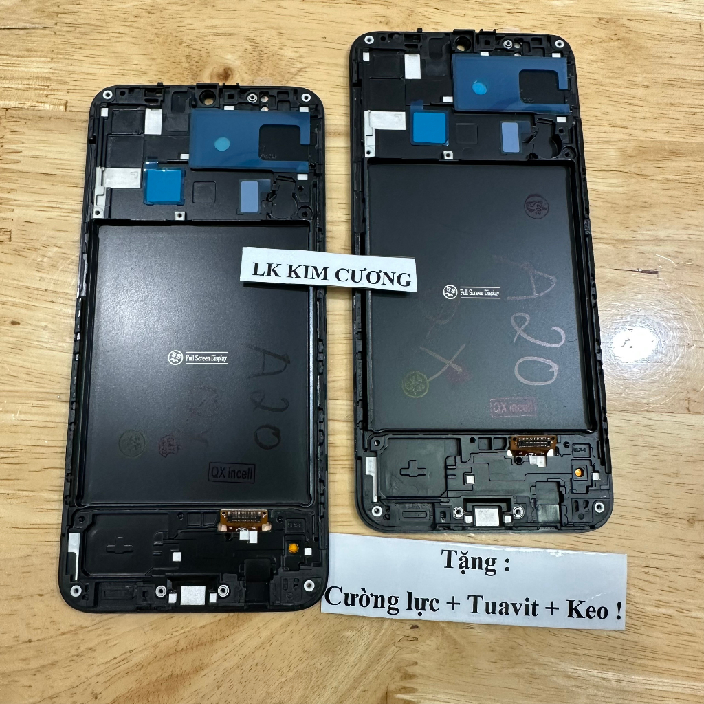 Màn hình tương thích ss a20 - liền khung mã QX