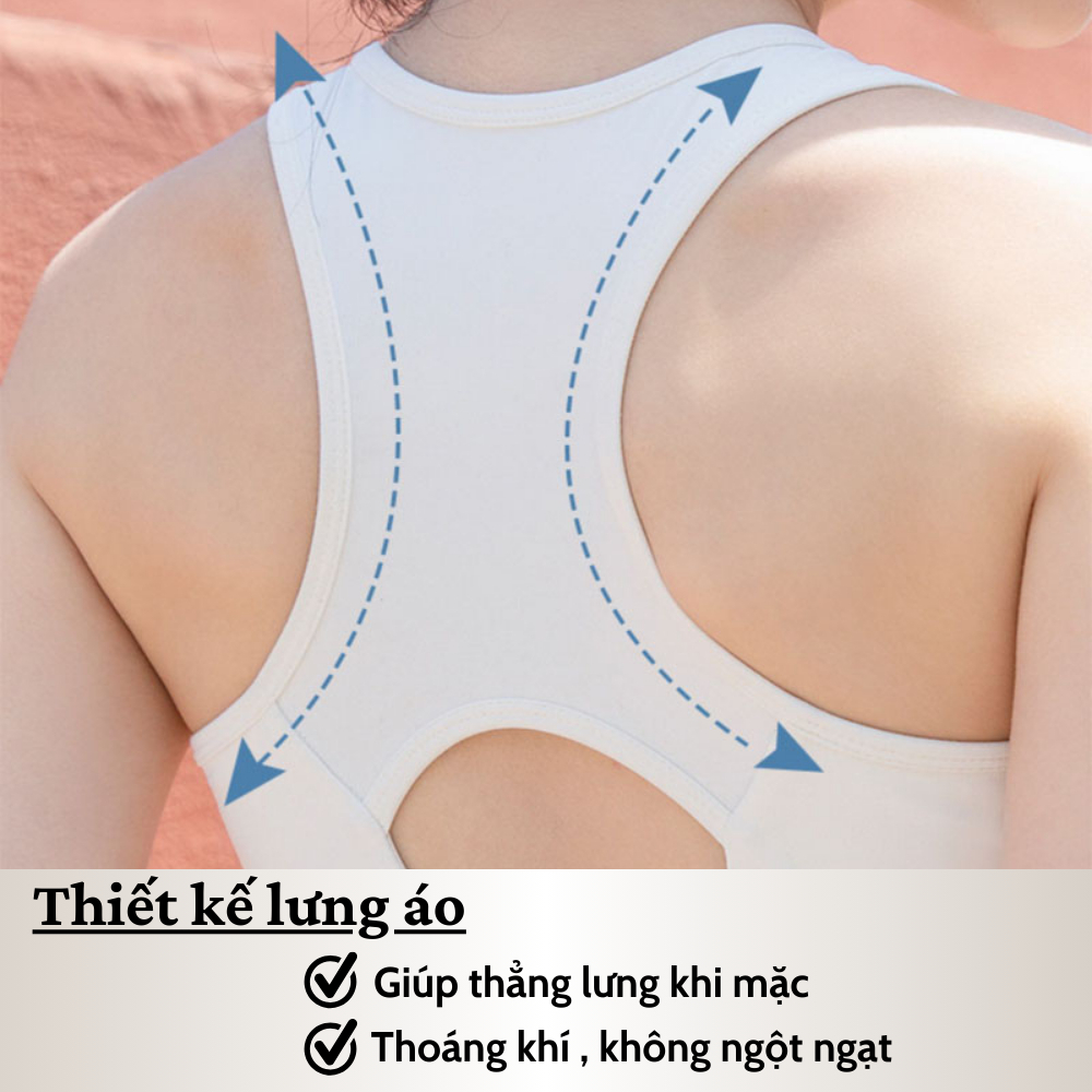 Áo Bra Nữ Có Đệm Mút Ngực Cho Nữ Tập Thể Thao Gym Yoga