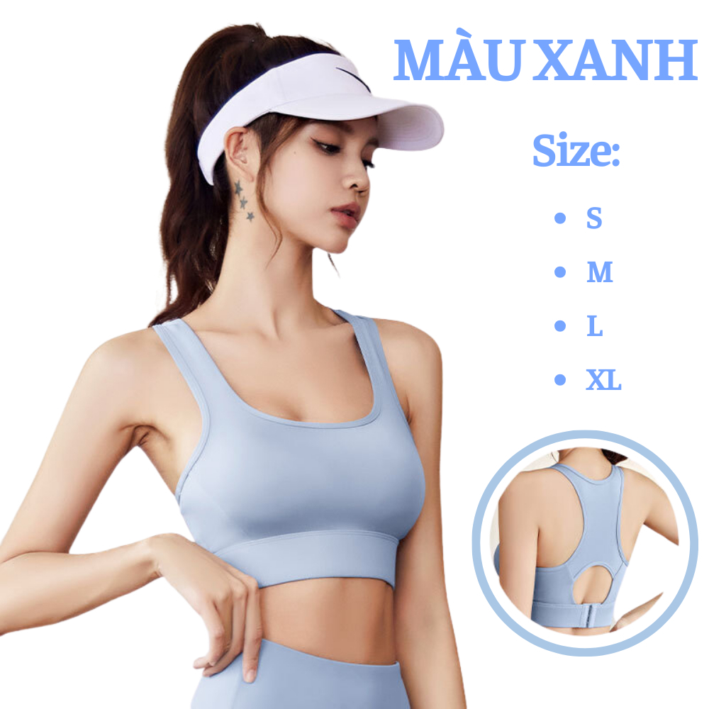 Áo Bra Nữ Có Đệm Mút Ngực Cho Nữ Tập Thể Thao Gym Yoga