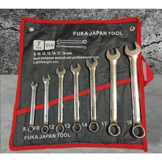 Bộ cờ lê vòng miệng fuka japan nhật 8_19mm