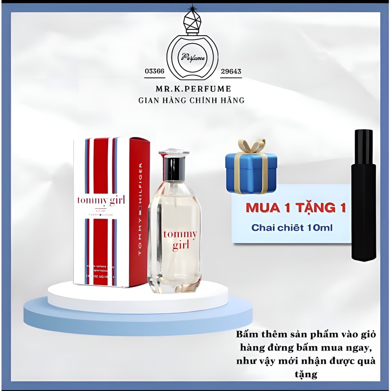 ♥️ Ống thử nước hoa Tommy Girl EDT 💦
