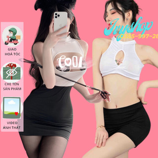 Đồ Ngủ Cosplay Nữ Thư Ký Sexy - Thư Kí Gợi Cảm chất thun mịn -TK001 Tk002 - Ivyshop