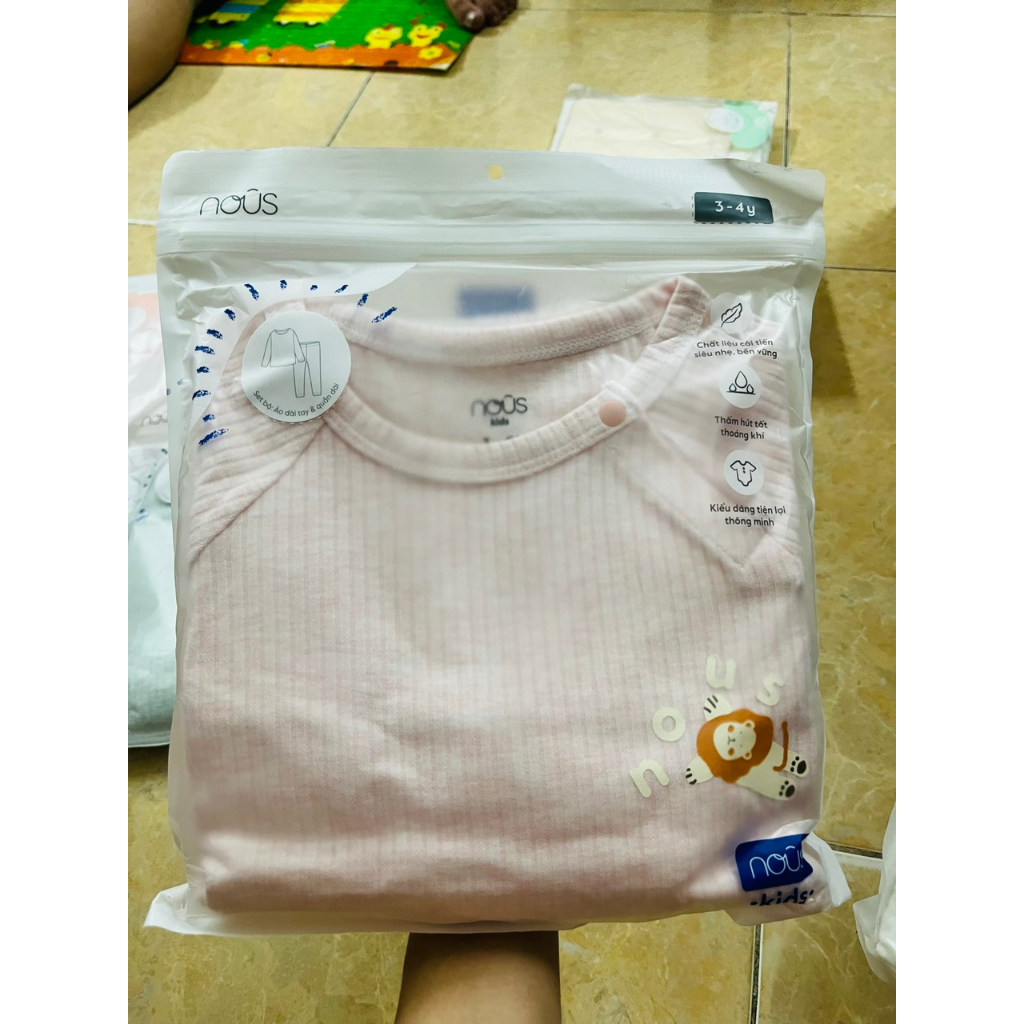 Bộ Dài Tay Thu Đông Nous kids Cho Bé 2y-5y