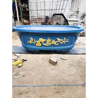 Khuôn chậu ovan 45cm nhựa abs 2023