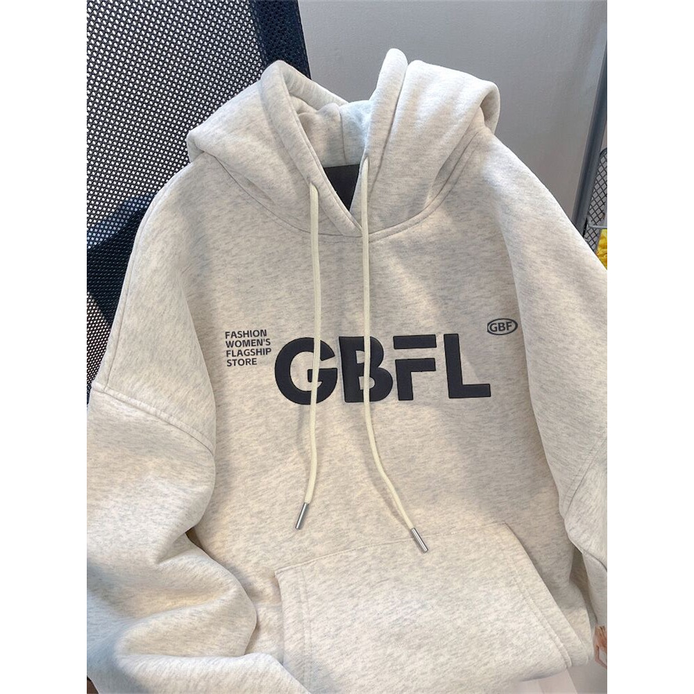 Hoodie GBFL , Áo Khoác Nỉ Bông Mũ Trùm 2 Lớp Cao Cấp