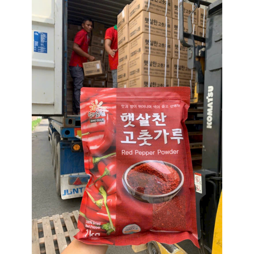 Bột ớt làm kim chi chuẩn Hàn - Ớt bột Vảy Bing Chae