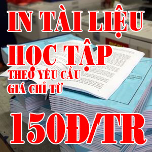 In tài liệu học tập giá rẻ