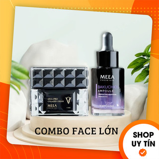 Combo kem face cá hồi meea v2 + serum tinh chất bakuchiol v2 meea origin