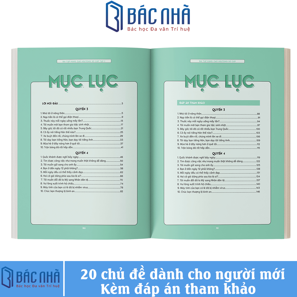 Sách - Bài tập nâng cao MSUTONG sơ cấp - Form bài tập sát với thi HSK tập 2