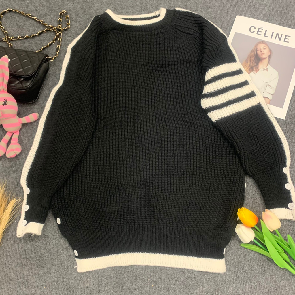 Áo Len Unisex Nam Nữ độ hoàn thiện cao dày Dặn hot fren 2023.