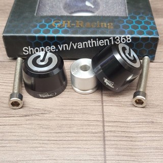 Gù Tay Lái Bremmbo Nhôm CNC GH Racing Sơn Đen
