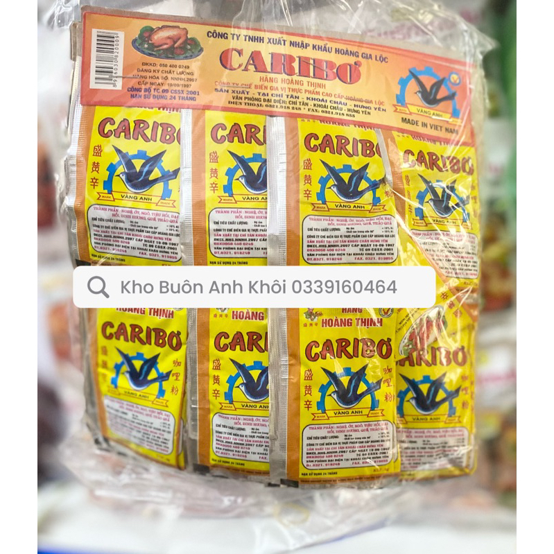 Bột cà ri bơ 3gr hãng Hoàng Thịnh