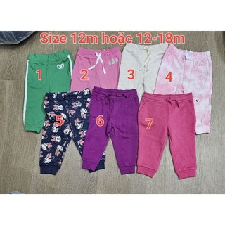 Quần jogger bé gái xuất dư