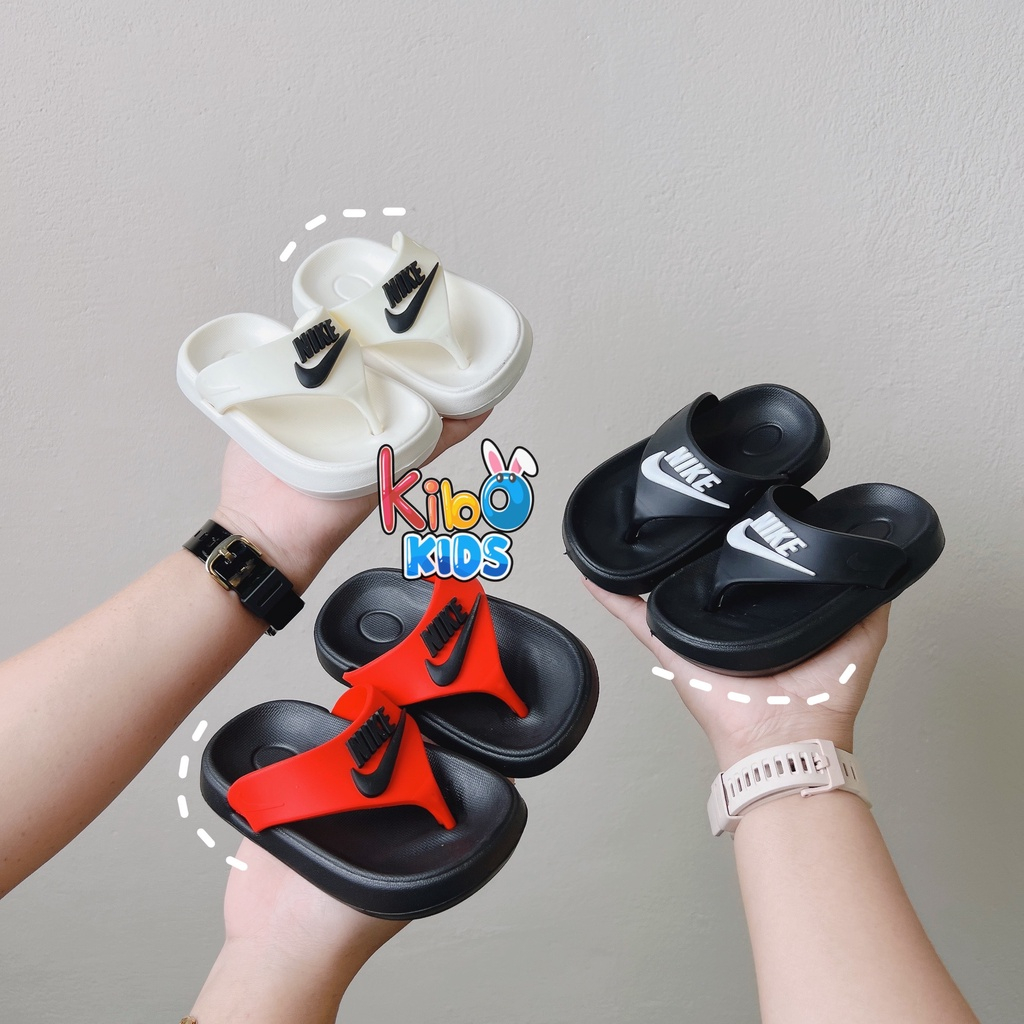 Dép trẻ em Nike Bé Trai Bé Gái,Dép Đế mềm nhẹ Outfit cực sang,Dễ Phối đồ cho bé sz 24-35