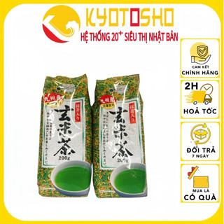 Trà Xanh Gạo Lứt Genmaicha Nhật Bản 200G DATE T2/2025
