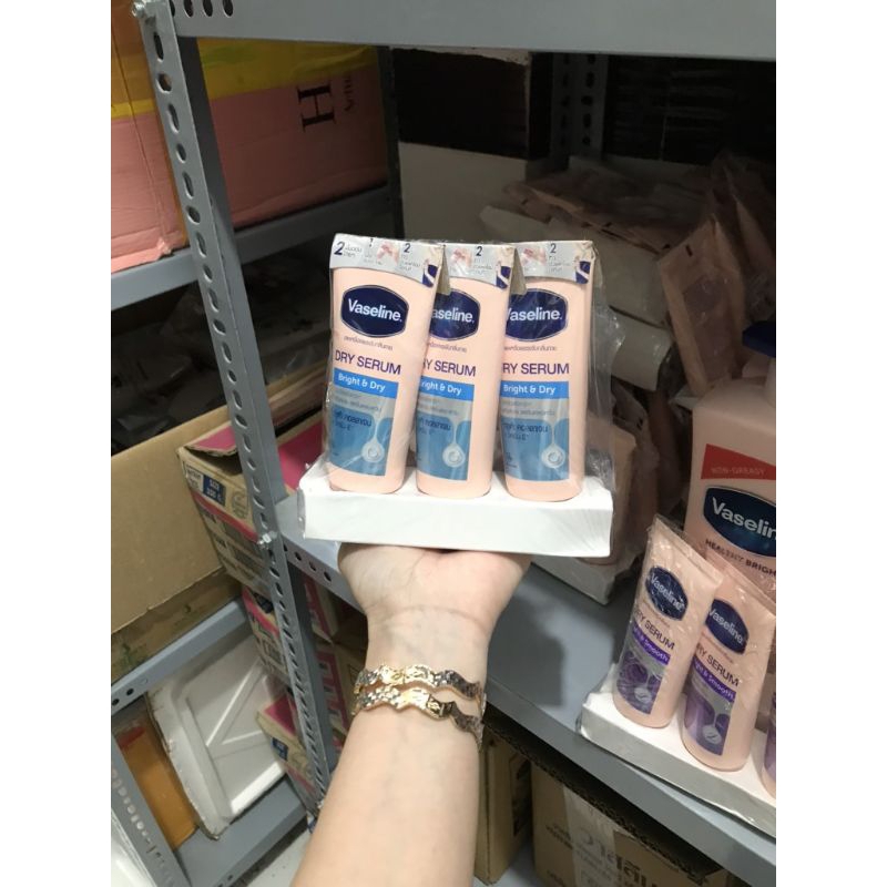 Vaseline dry serum dưỡng trắng vùng nách thái lan chính hãng mẫu mới