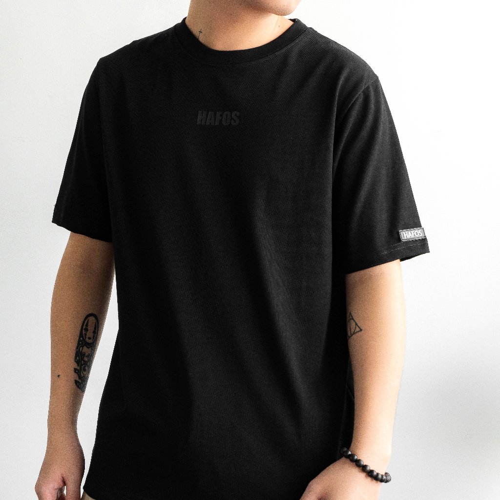 Áo thun unisex HAFOS DEV vải Cotton phom rộng dành nam nữ