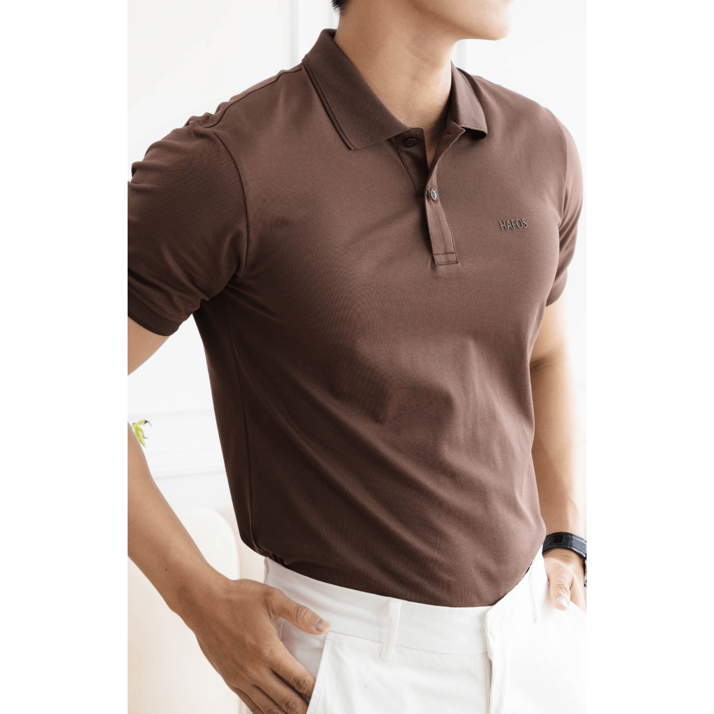 Áo polo nam HAFOS BASIC vải Cá Sấu Cotton cao cấp chuẩn form – HAFOS