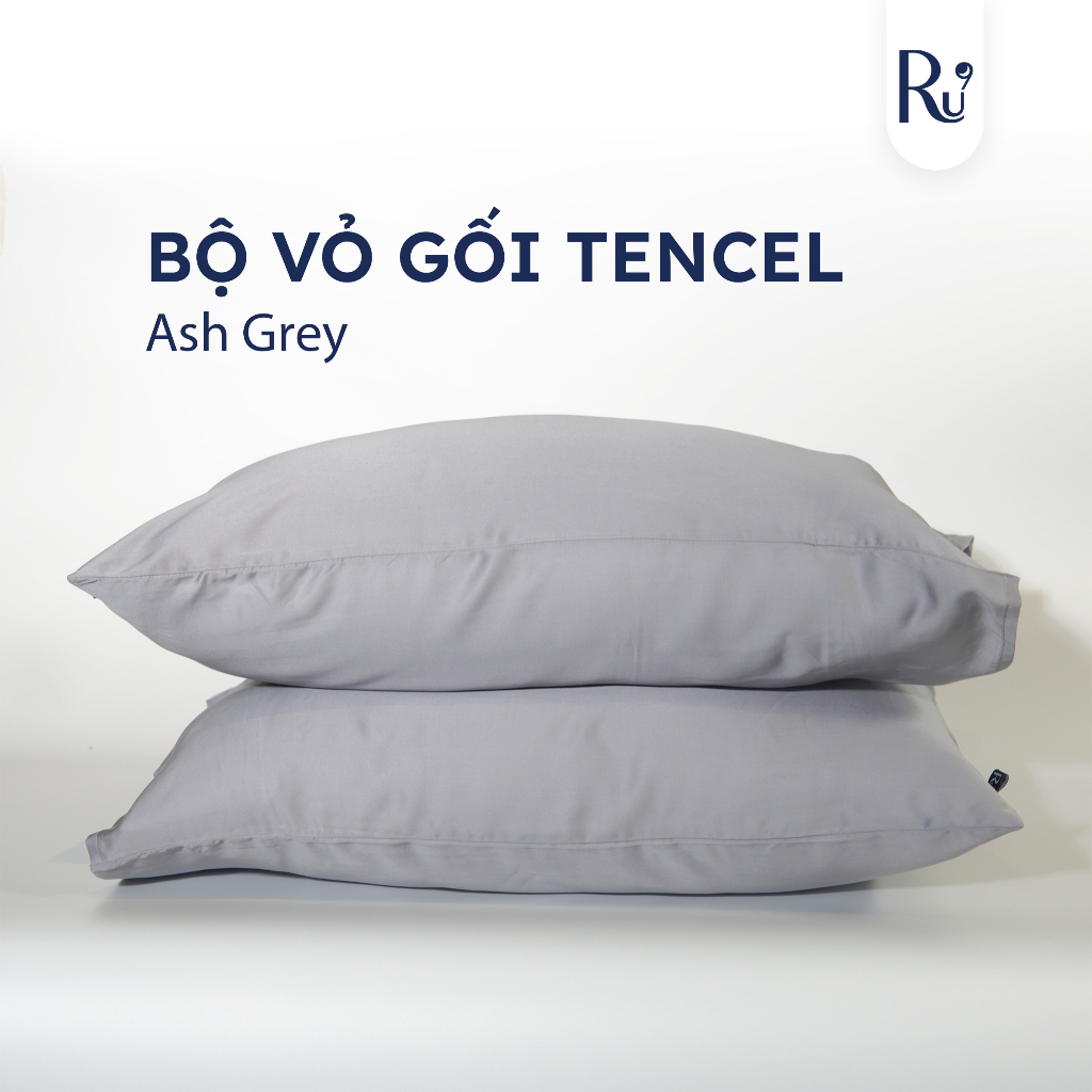 [New] Bộ Vỏ Gối Tencel Ru9 Cao Cấp, Vải Mịn Và Mát Mẻ Giúp Ngủ Ngon, Kích Thước 50x70cm - Nhiều Màu Sắc