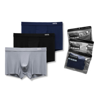Quần lót nam HAFOS boxer nam vải lụa 100% cao cấp thoáng mát HAFOS