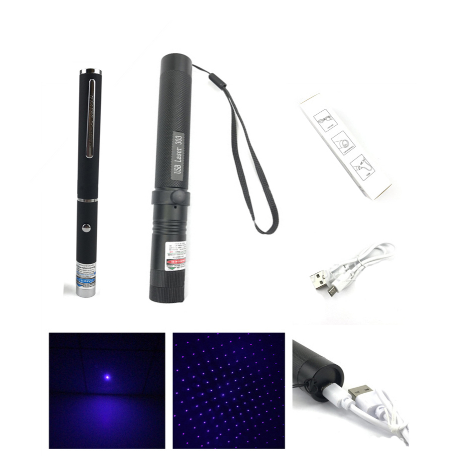 Đèn thử ánh sáng xanh dạng bút tiện lợi thử ánh sáng xanh, tia UV, thử tiền giả