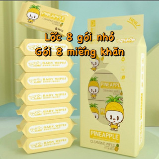 (THÙNG 48 BỊCH) Khăn giấy ướt mini cao cấp