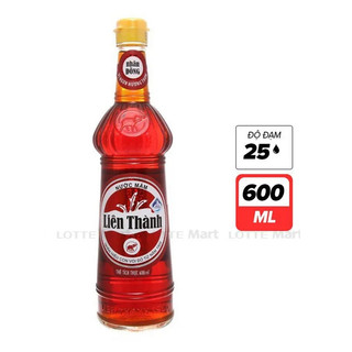 Nước mắm liên thành nhãn đồng 25 độ đạm chai 600 ml