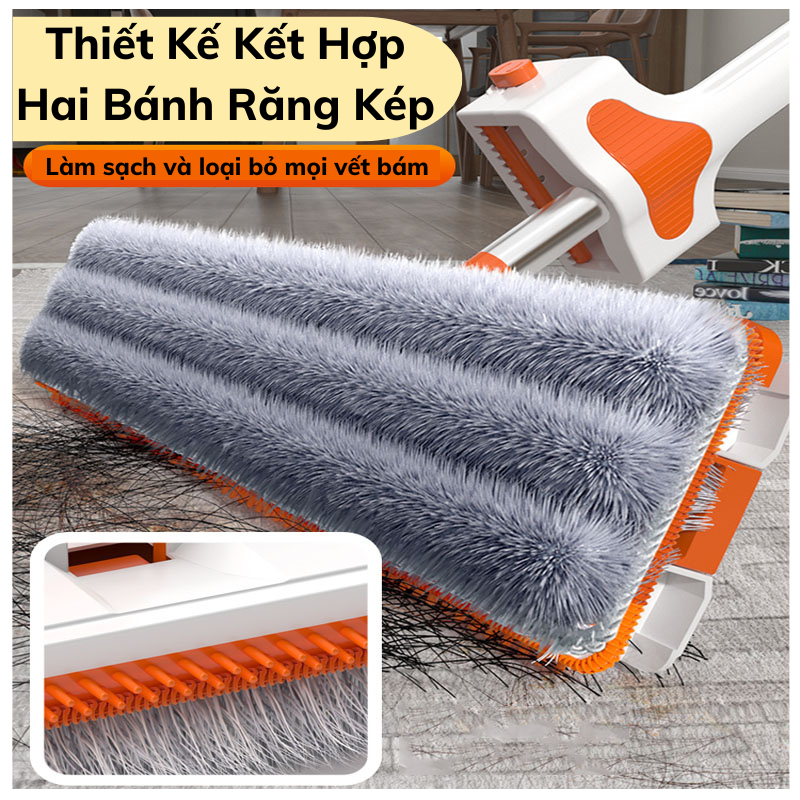 Cây Lau Nhà Nami Thiết Kế Mới Lau Siêu Sạch Chổi Xoay 360 Độ