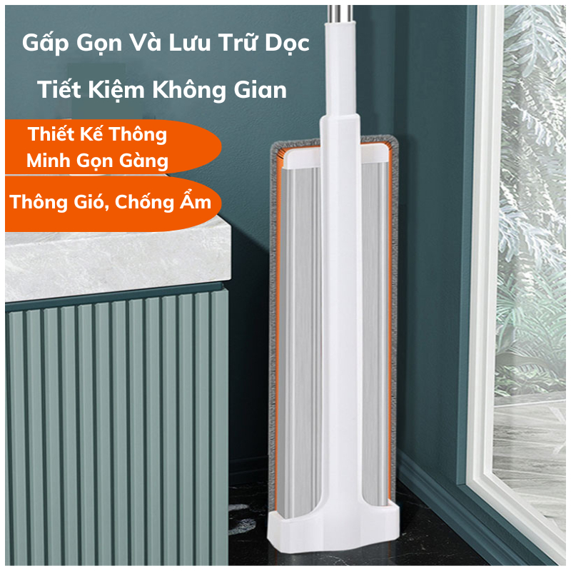 Cây Lau Nhà Nami Thiết Kế Mới Lau Siêu Sạch Chổi Xoay 360 Độ