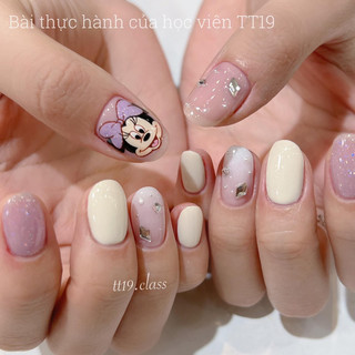 Sticker Hình Dán Móng Hoạt Hình