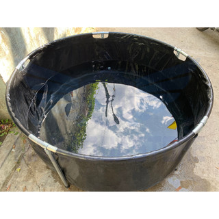Bể tròn hdpe khung lắp ghép - nuôi cua, cá, lươn, ếch