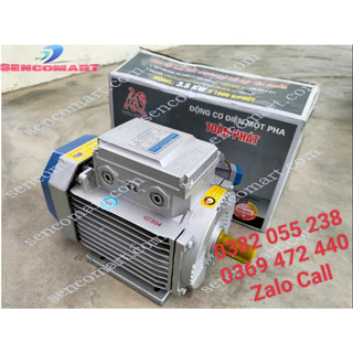 Động cơ mô tơ điện 220v 3,5kw, motor tua chậm 1400v/p