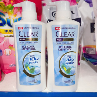 Dầu gội clear bạc hà thái lan chai 400ml