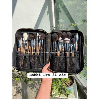 Bộ cọ Bobbi Brown 31 cây lông thú chuyên nghiệp cán nâu