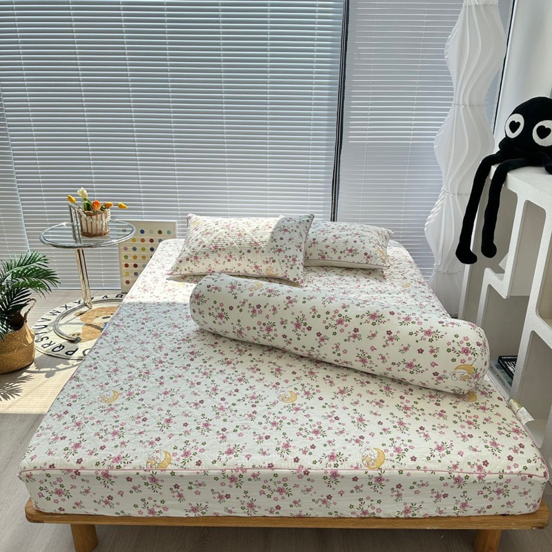 Bộ 3 Món cotton đũi trần hàng nhập khẩu