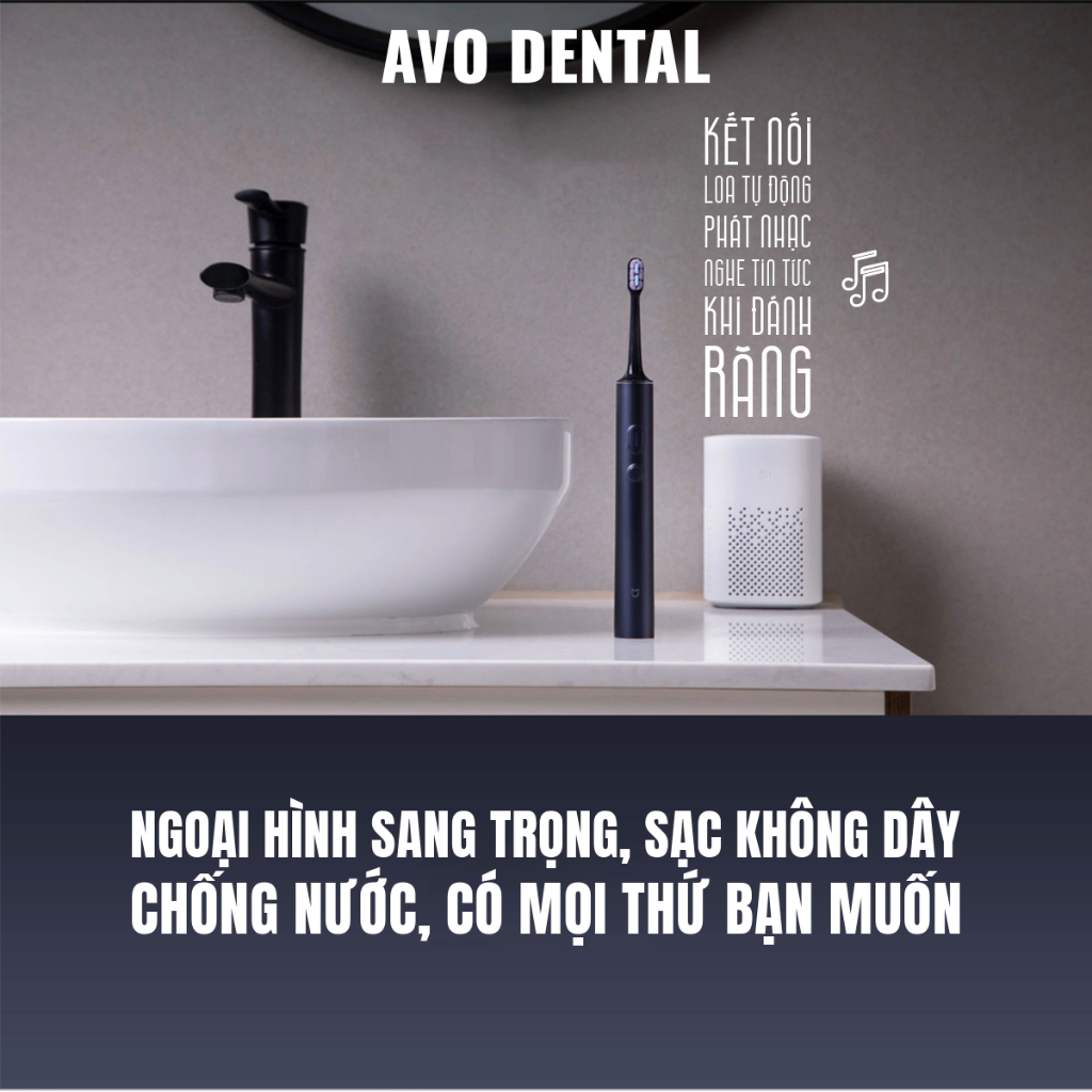 Bàn chải điện Xiaomi T700 T500 T300 - Tăm nước Xiaomi MEO701 - Xiaomi Mijia