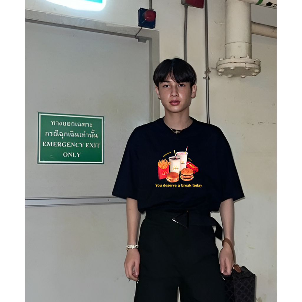 Áo thun Eddie Deserve A Break Black/White 250gsm