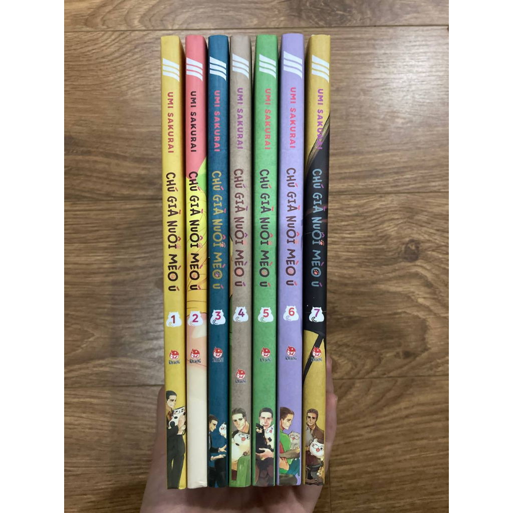 Chú Già Nuôi Mèo Ú Combo 7q + 4 Postcard