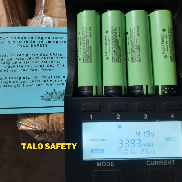 Pin Sạc Panasonic 18650 3.7v 3400mAh