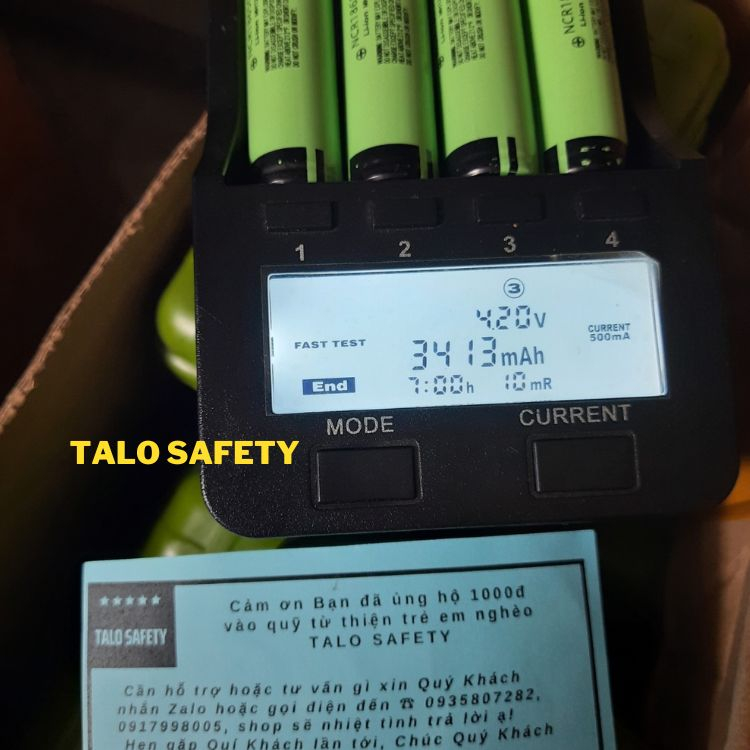 Pin Sạc Panasonic 18650 3.7v 3400mAh