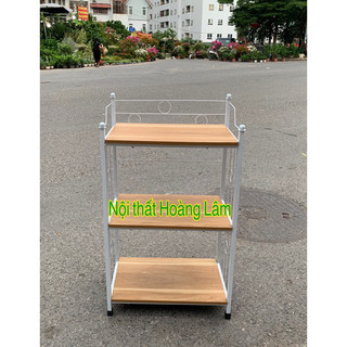 Kệ sách sắt đa năng 3 tầng dài 50cm ( HOẢ TỐC 1 GIỜ)