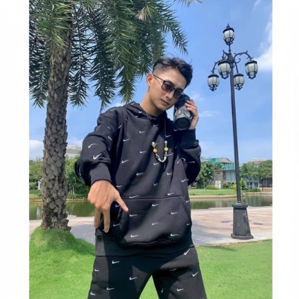 Áo Hoodie Nike Nam Nữ Họa Tiết Logo In Full Toàn Thân - Áo Hoodie Nike Chất Liệu Nỉ Bông Form Dáng Unisex Cực Hot Tr2023